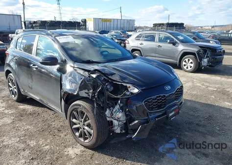 2020 Kia Sportage S from USA, damaged, VIN KNDP6CAC2L7755380